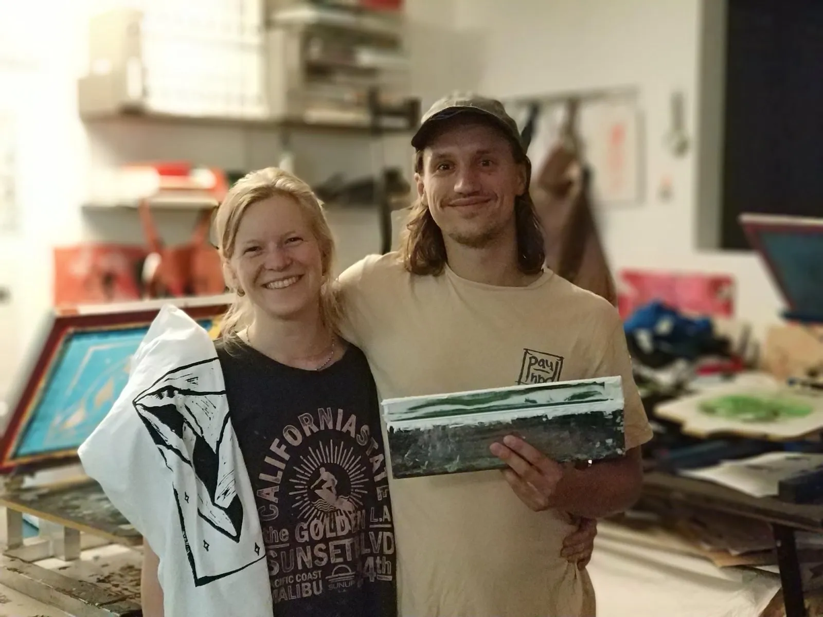 Bild von Pauli und Tobi, den Gründern von paupau apparel